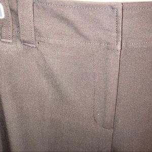 NWT Ann Taylor “Ann” black flat front trousers 12